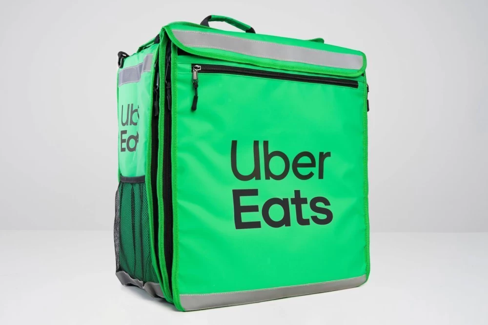 Uber Eats teleskopisk leveringspose 2025