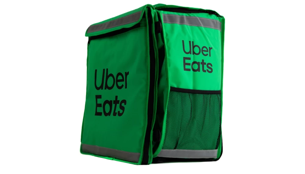 Uber Eats teleskopisk leveringspose 2025